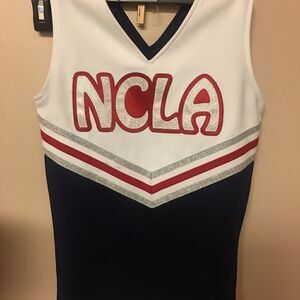 Halloween Costume Cheerleading Top Size 7 Kids